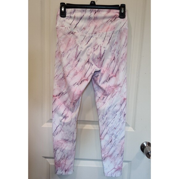 Women's R and Dry Collection Marble Leggings Pink Small - Picture 3 of 6